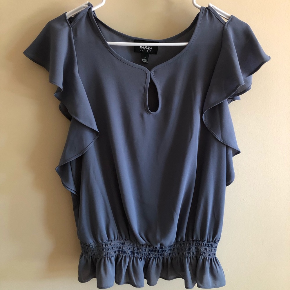 By & By Flowy Blouse